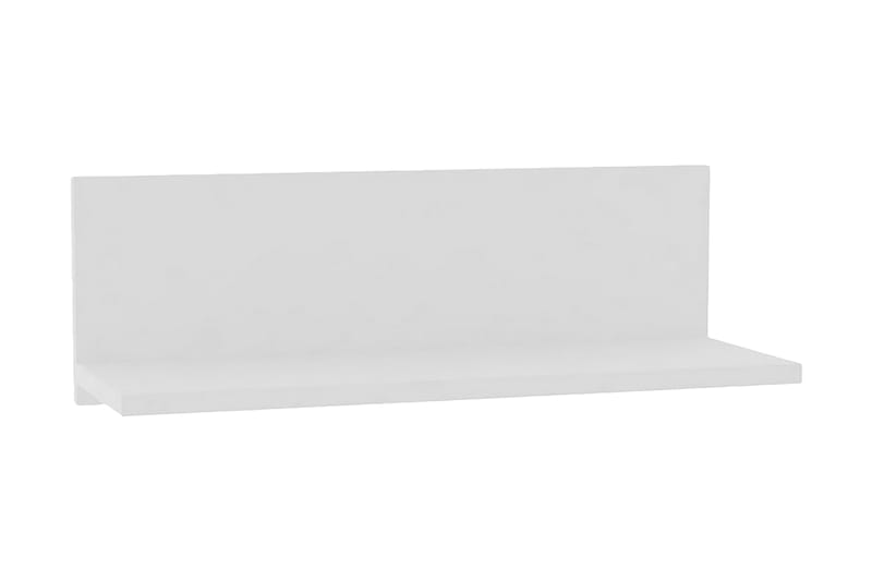 Desgrar Vegghylle 60x19,6 cm - Hvit - Oppbevaring - Hyller - Vegghylle
