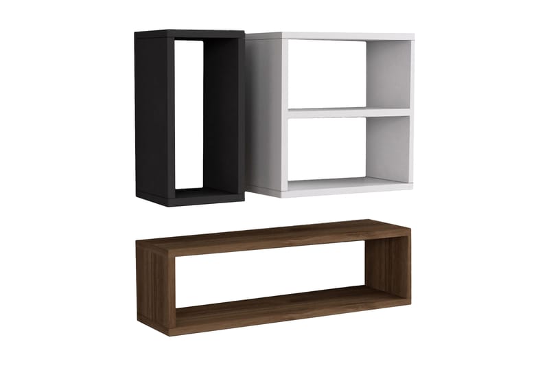 Desgrar Vegghylle 70x20 cm - Hvit - Oppbevaring - Hyller - Vegghylle