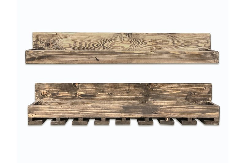 Desgrar Vegghylle 90x13 cm - Brun - Oppbevaring - Hyller - Vegghylle