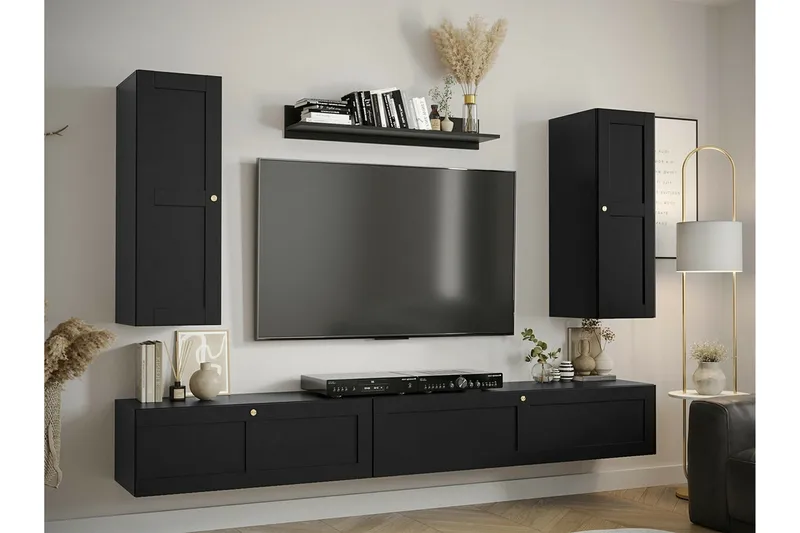 Dunvegan Vägghylla 100x22 cm Black - Oppbevaring - Hyller - Vegghylle