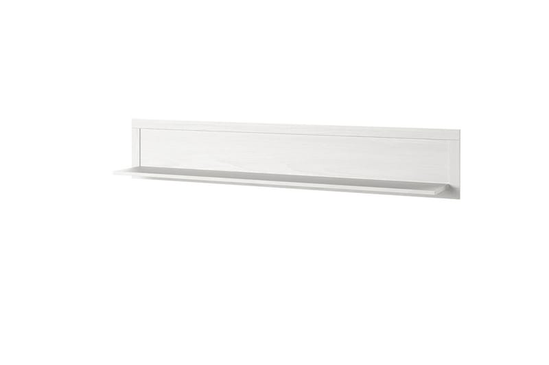 Eagerly Vegghylle 25x177 cm - Hvit/Natur - Oppbevaring - Hyller - Vegghylle