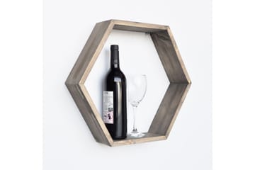 Evila Hexagon Hylle - Oppbevaring - Hyller - Vegghylle