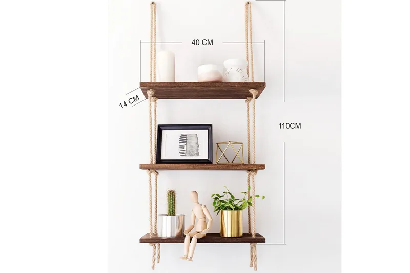 Evila Tauhylle Tre - Oppbevaring - Hyller - Vegghylle