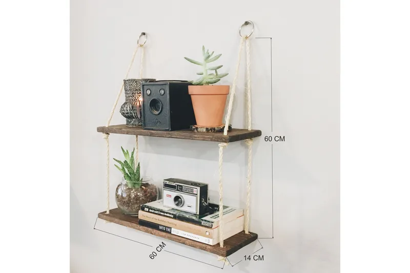 Evila Tauhylle Tre - Oppbevaring - Hyller - Vegghylle