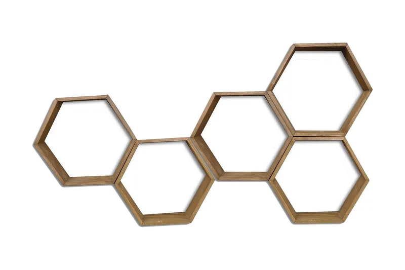 Evila Vegghylle Heksagoner, undefined