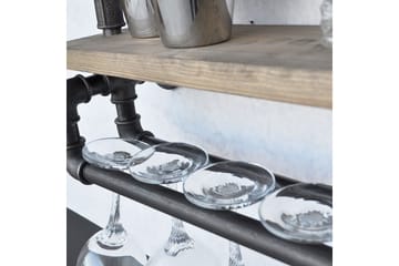 Evila Vegghylle Rør/Tre - Oppbevaring - Hyller - Vegghylle