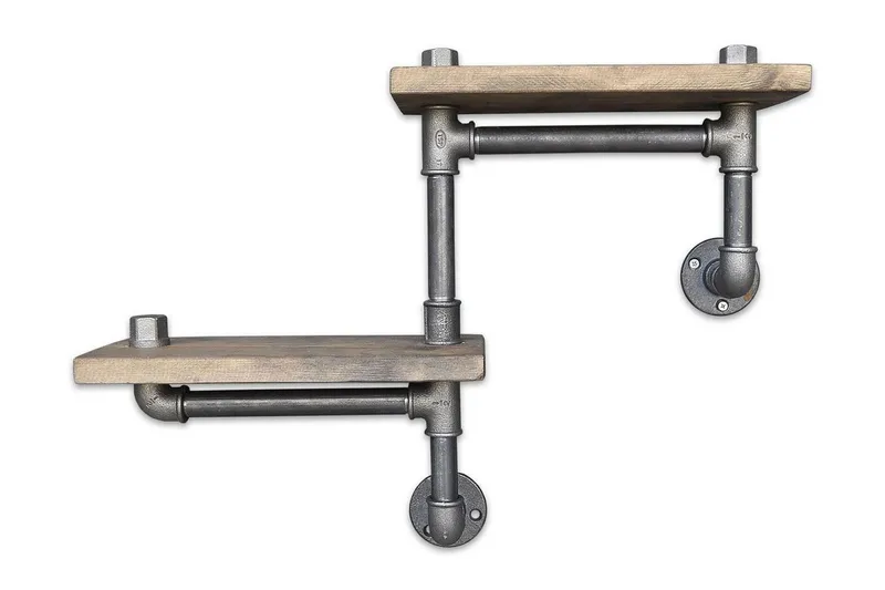 Evila Vegghylle Rør/Tre, undefined