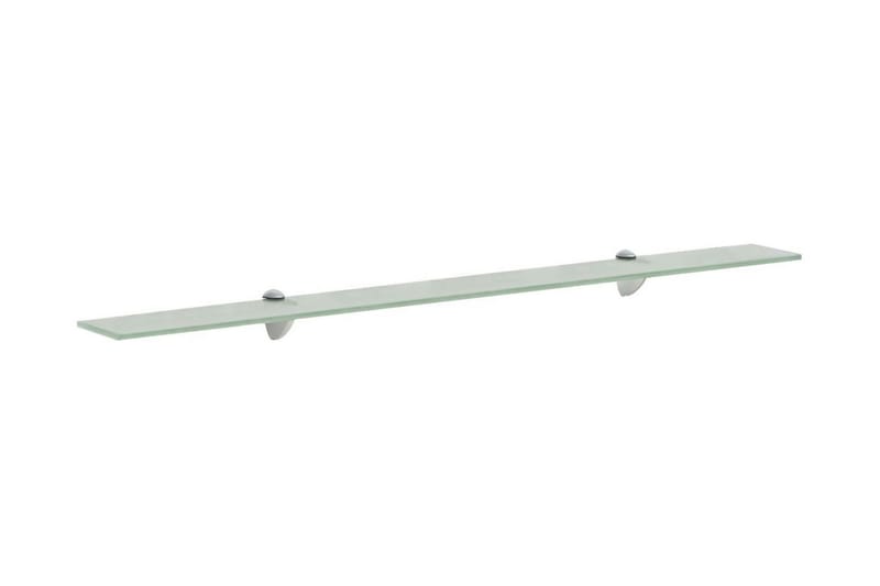 Flytende hylle glass 100x10 cm 8 mm - Frostet - Oppbevaring - Hyller - Vegghylle