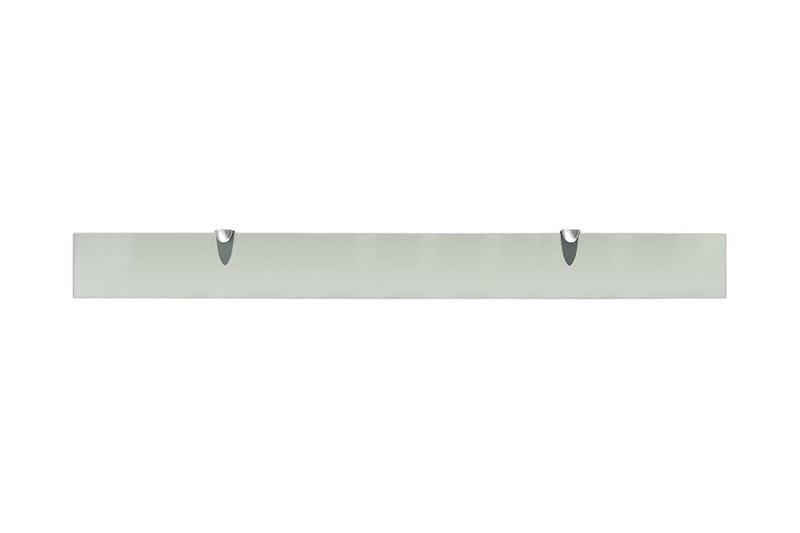 Flytende hylle glass 100x10 cm 8 mm - Frostet - Oppbevaring - Hyller - Vegghylle