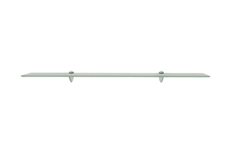 Flytende hylle glass 100x10 cm 8 mm - Frostet - Oppbevaring - Hyller - Vegghylle