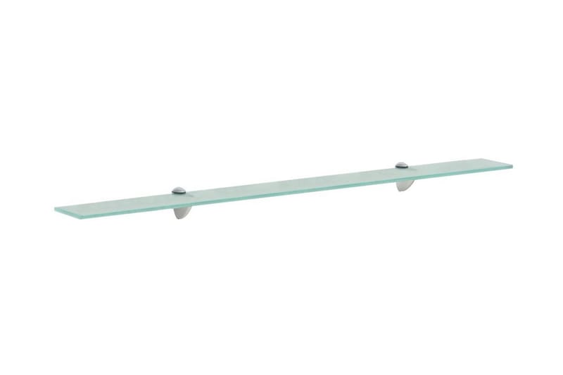 Flytende hylle glass 100x10 cm 8 mm - Transparent - Oppbevaring - Hyller - Vegghylle