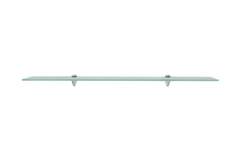 Flytende hylle glass 100x10 cm 8 mm - Transparent - Oppbevaring - Hyller - Vegghylle