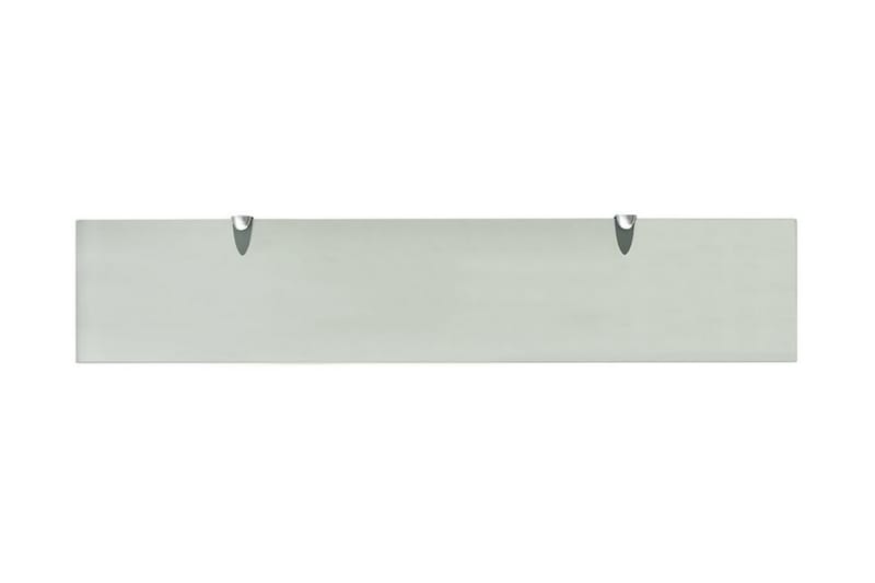 Flytende hylle glass 100x20 cm 8 mm - Frostet - Oppbevaring - Hyller - Vegghylle