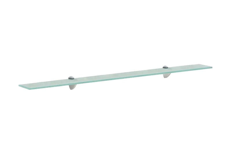 Flytende hylle glass 100x20 cm 8 mm - Transparent - Oppbevaring - Hyller - Vegghylle