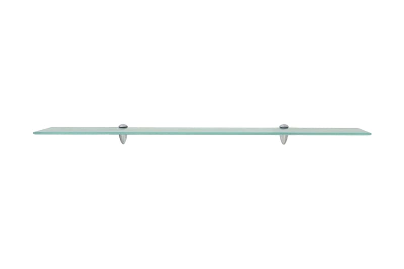 Flytende hylle glass 100x20 cm 8 mm - Transparent - Oppbevaring - Hyller - Vegghylle