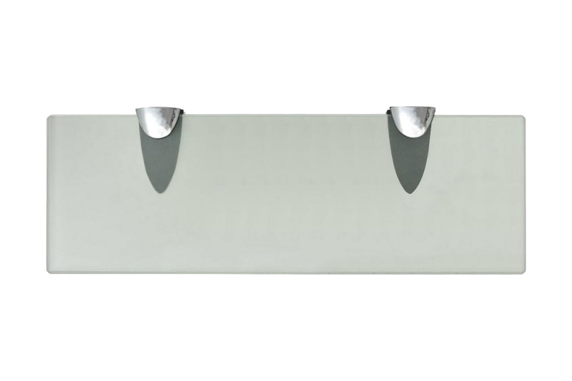 Flytende hylle glass 30x10 cm 8 mm - Frostet - Oppbevaring - Hyller - Vegghylle
