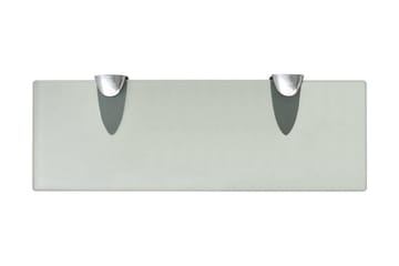 Flytende hylle glass 30x10 cm 8 mm - Frostet - Oppbevaring - Hyller - Vegghylle