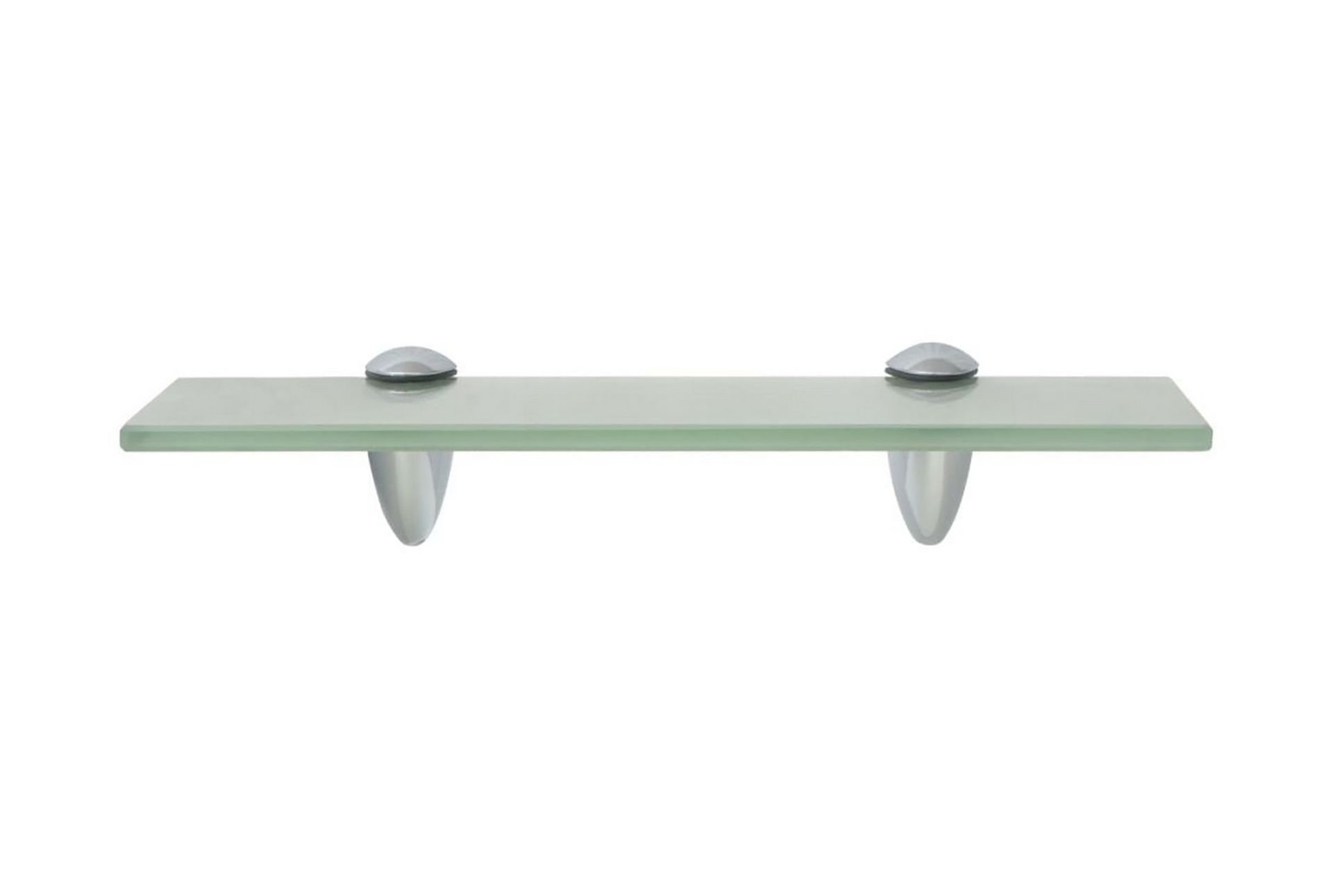 Flytende hylle glass 30x10 cm 8 mm - Frostet - Oppbevaring - Hyller - Vegghylle