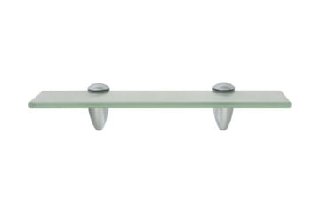 Flytende hylle glass 30x10 cm 8 mm - Frostet - Oppbevaring - Hyller - Vegghylle