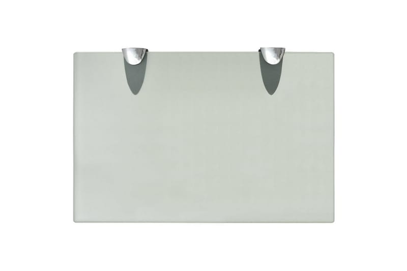 Flytende hylle glass 30x20 cm 8 mm - Frostet - Vegghylle