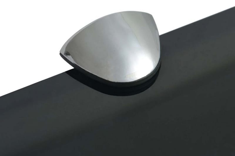 Flytende hylle glass 60x10 cm 8 mm - Svart - Oppbevaring - Hyller - Vegghylle