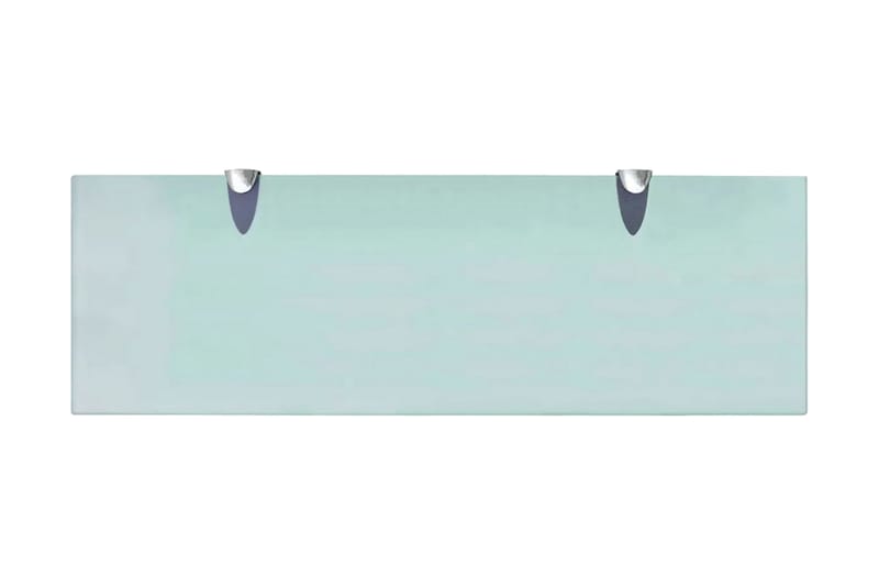 Flytende hylle glass 60x20 cm 8 mm - Transparent - Oppbevaring - Hyller - Vegghylle