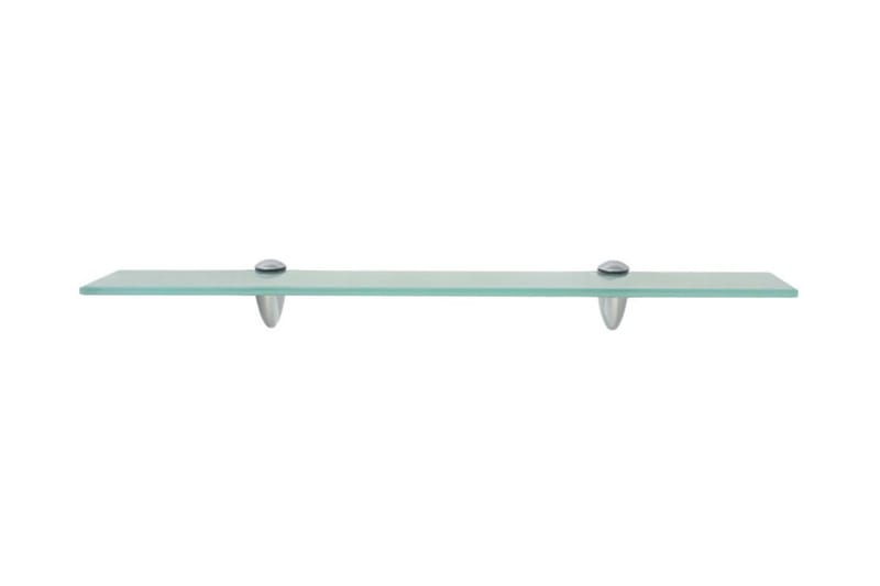 Flytende hylle glass 60x20 cm 8 mm - Transparent - Oppbevaring - Hyller - Vegghylle