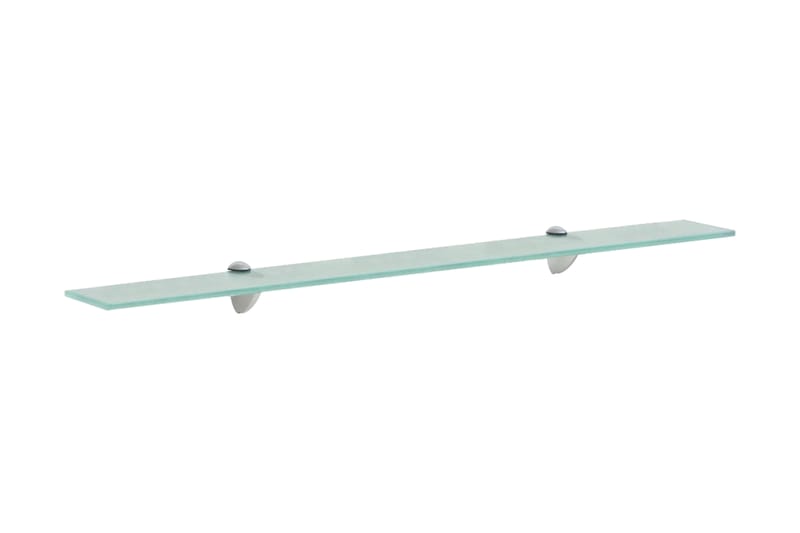 Flytende hylle glass 90x10 cm 8 mm - Transparent - Oppbevaring - Hyller - Vegghylle