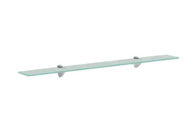 Flytende hylle glass 90x20 cm 8 mm - Transparent - Oppbevaring - Hyller - Vegghylle