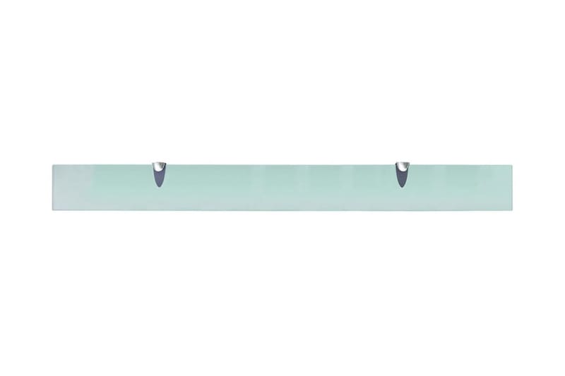 Flytende hyller 2 stk glass 100x10 cm 8 mm - Oppbevaring - Hyller - Vegghylle