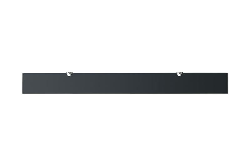 Flytende hyller 2 stk glass 100x10 cm 8 mm - Oppbevaring - Hyller - Vegghylle