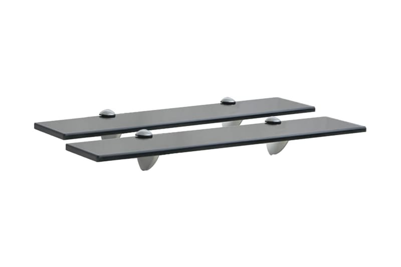Flytende hyller 2 stk glass 50x10 cm 8 mm - Oppbevaring - Hyller - Vegghylle