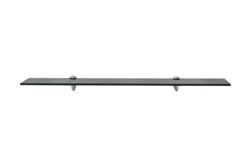 Flytende hyller 2 stk glass 80x10 cm 8 mm - Oppbevaring - Hyller - Vegghylle
