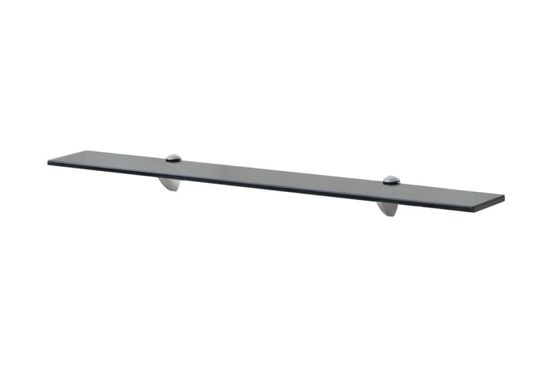 Flytende hyller 2 stk glass 80x10 cm 8 mm - Oppbevaring - Hyller - Vegghylle