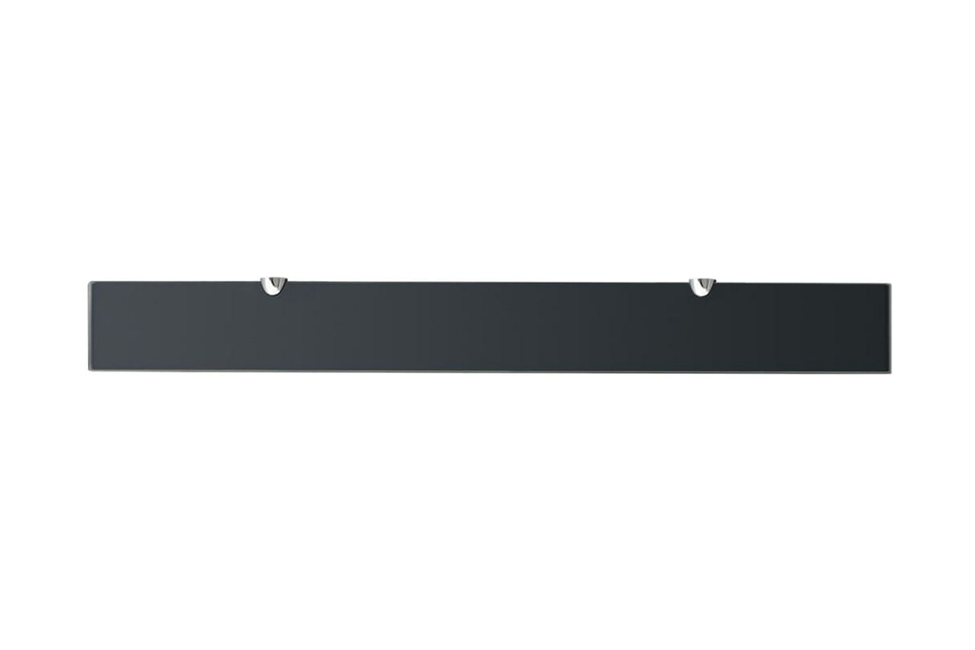 Flytende hyller 2 stk glass 90x10 cm 8 mm - Oppbevaring - Hyller - Vegghylle