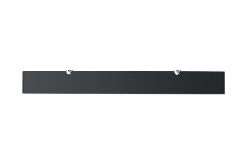 Flytende hyller 2 stk glass 90x10 cm 8 mm - Oppbevaring - Hyller - Vegghylle