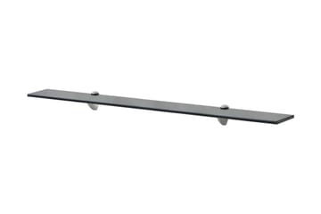 Flytende hyller 2 stk glass 90x10 cm 8 mm - Oppbevaring - Hyller - Vegghylle