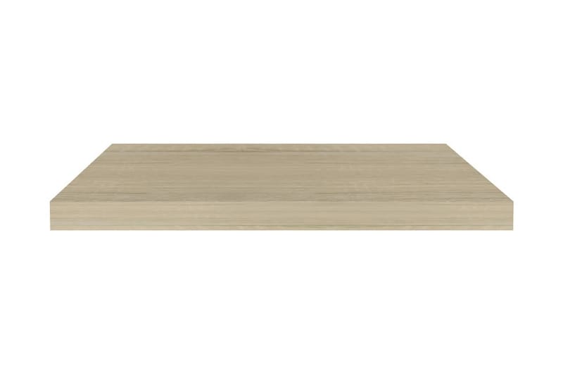 Flytende vegghylle eik 60x23,5x3,8 cm MDF - Oppbevaring - Hyller - Vegghylle