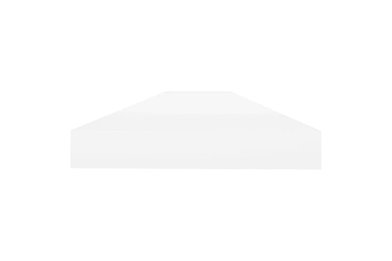 Flytende vegghylle eik og hvit 100x23,5x3,8 cm MDF - Hvit - Oppbevaring - Hyller - Vegghylle
