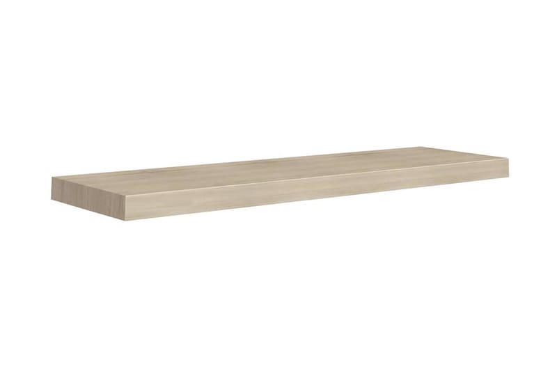 Flytende vegghyller 4 stk eik 90x23,5x3,8 cm MDF - Vegghylle