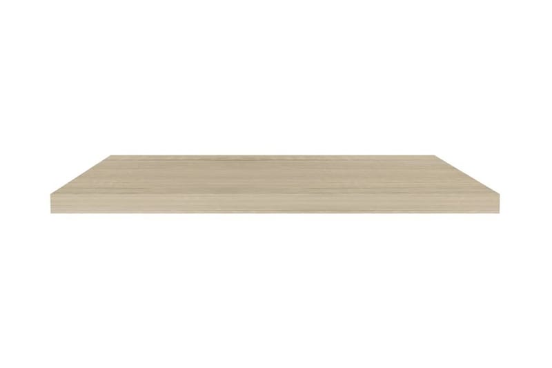 Flytende vegghyller 4 stk eik 90x23,5x3,8 cm MDF - Vegghylle