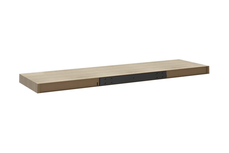 Flytende vegghyller 4 stk eik 90x23,5x3,8 cm MDF - Oppbevaring - Hyller - Vegghylle