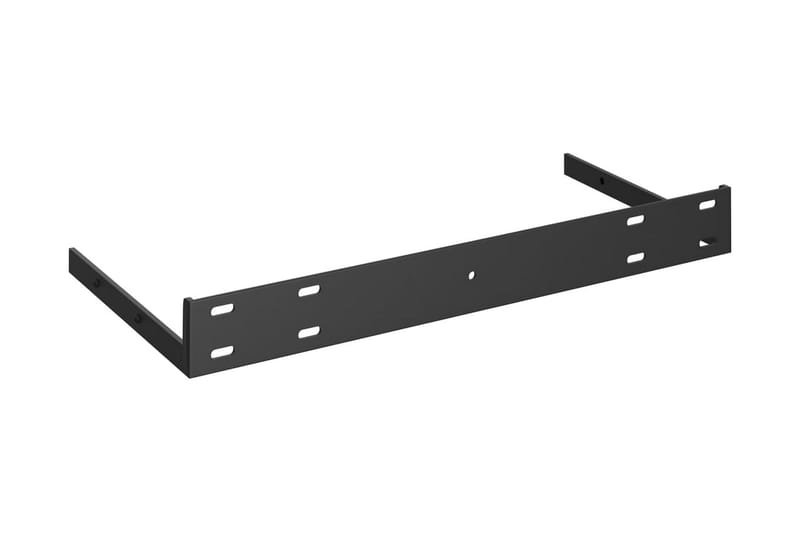 Flytende vegghyller 4 stk høyglans svart 50x23x3,8 cm MDF - Oppbevaring - Hyller - Vegghylle
