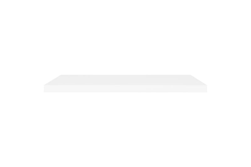Flytende vegghyller 4 stk hvit 90x23,5x3,8 cm MDF - Oppbevaring - Hyller - Vegghylle