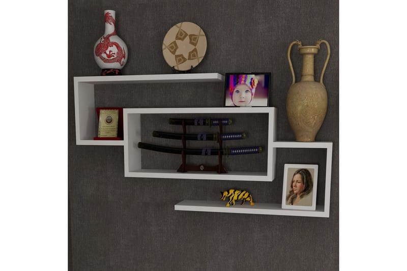 Furny Home Vegghylle 103 cm - Oppbevaring - Hyller - Vegghylle