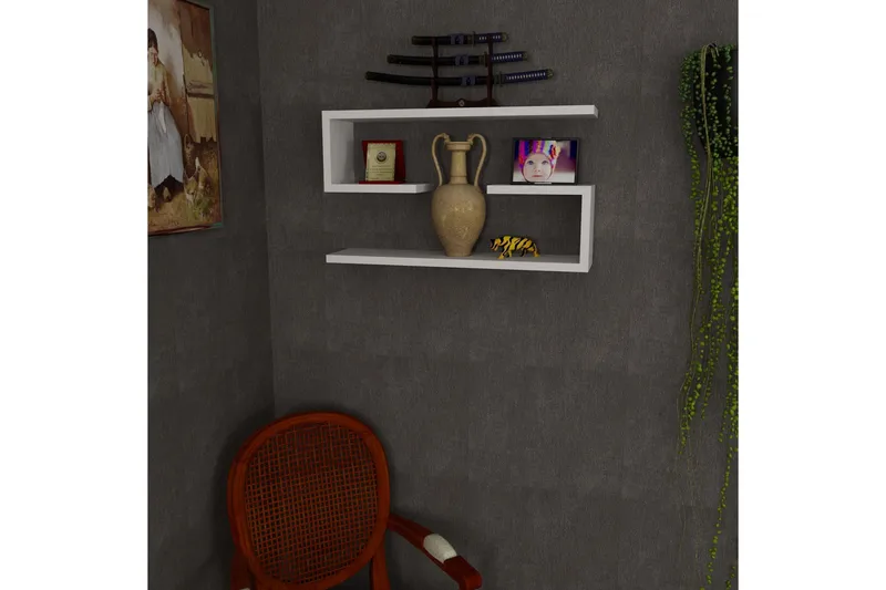 Furny Home Vegghylle 60 cm - Oppbevaring - Hyller - Vegghylle