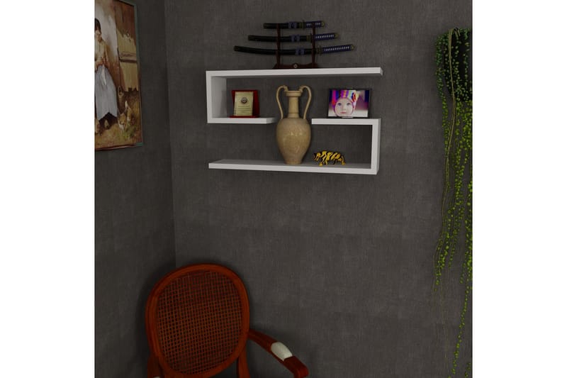 Furny Home Vegghylle 60 cm - Oppbevaring - Hyller - Vegghylle