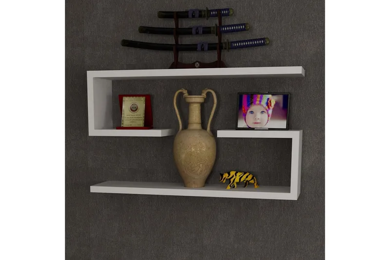 Furny Home Vegghylle 60 cm - Oppbevaring - Hyller - Vegghylle