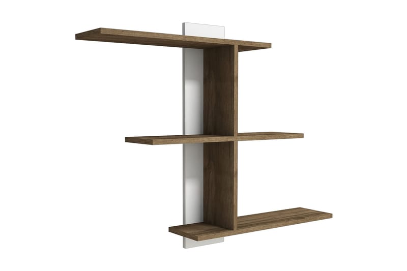 Gersby Vegghylle 110 cm - Brun - Oppbevaring - Hyller - Vegghylle