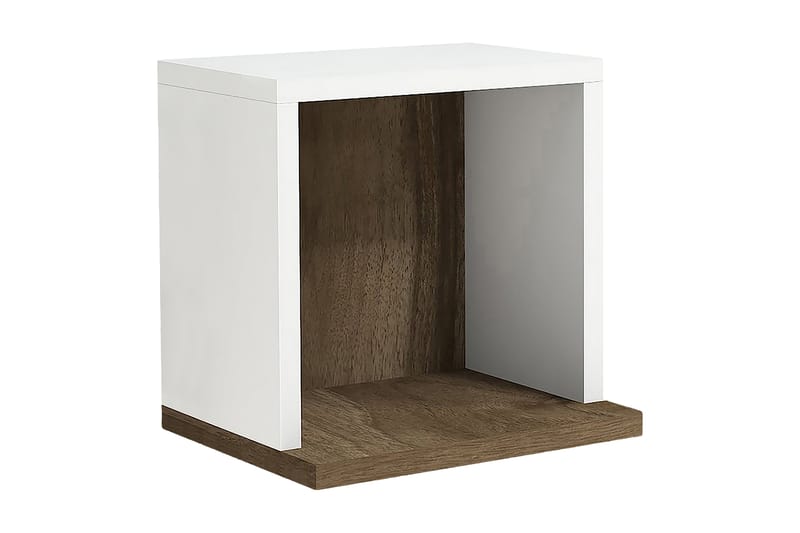 Gersby Vegghylle 30 cm - Hvit/Brun - Oppbevaring - Hyller - Vegghylle